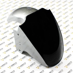 Błotnik przedni czarny Advena