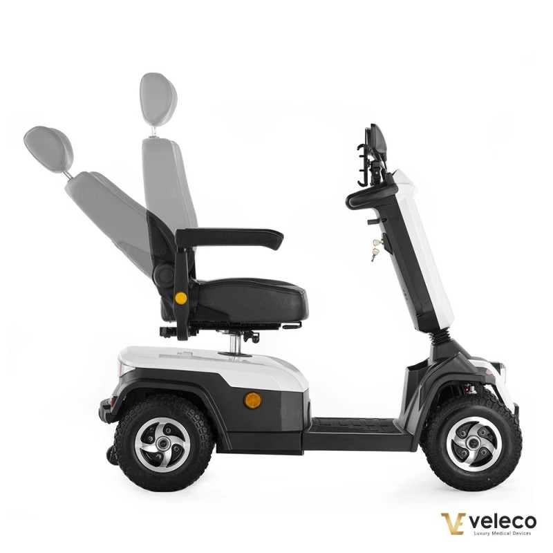 Veleco SHARPY comfortable mobility scooter with swivel captain seat