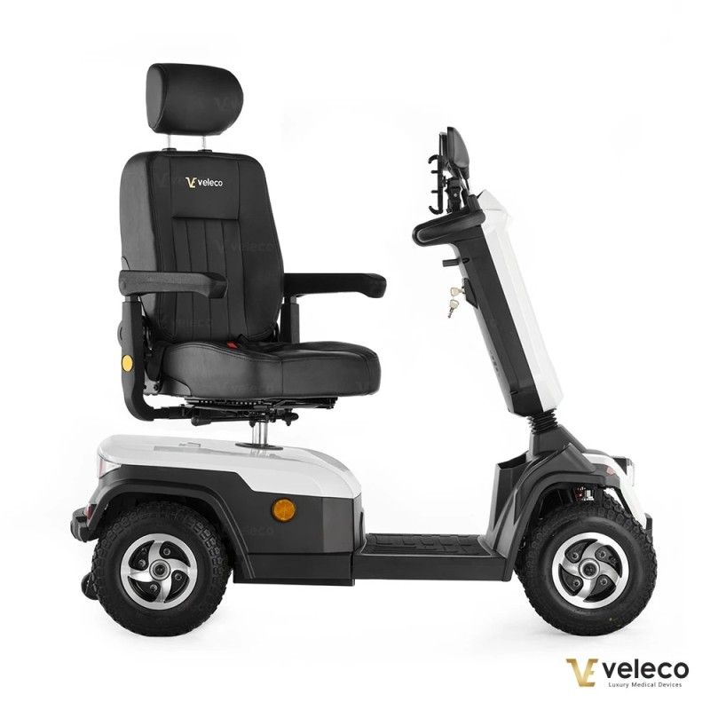 Veleco SHARPY comfortable mobility scooter with swivel captain seat