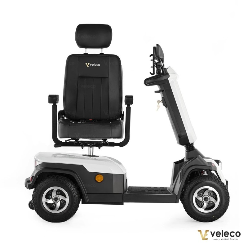 Veleco SHARPY comfortable mobility scooter with swivel captain seat