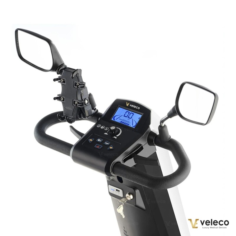 Veleco SHARPY comfortable mobility scooter with swivel captain seat