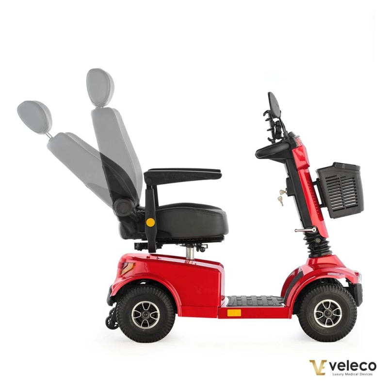 Veleco JUMPY 4-wheeler mobility scooter with comfy swivel seat