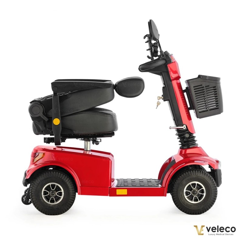 Veleco JUMPY 4-wheeler mobility scooter with comfy swivel seat