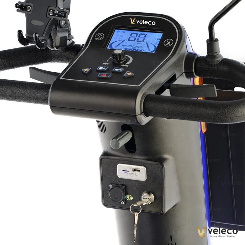 Veleco LOOPER disability scooter with modern equipment for ease of use