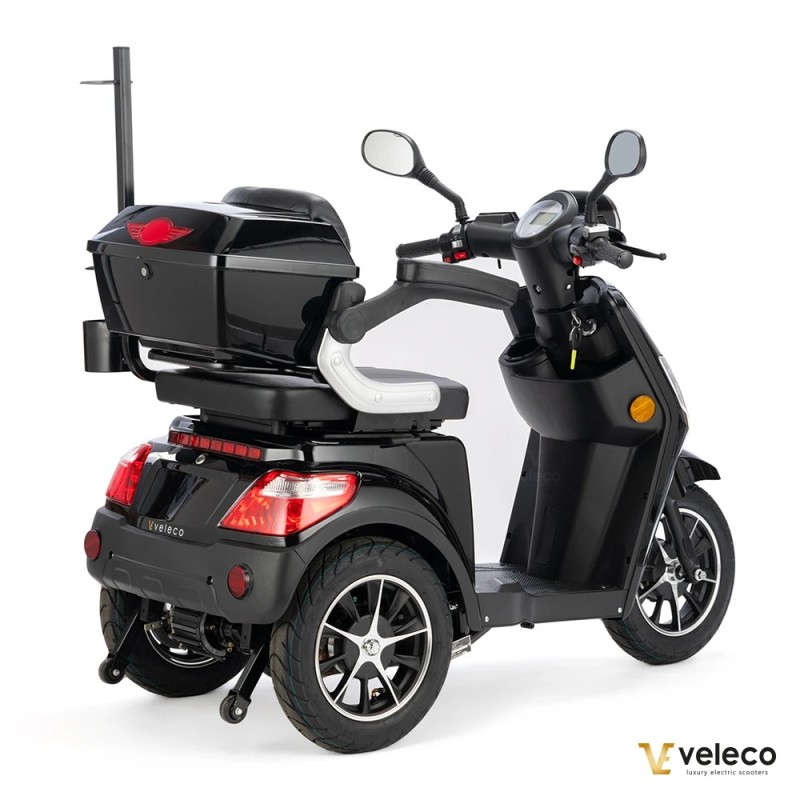 Veleco DRACO – 3-wheeled mobility scooter with extra equipment