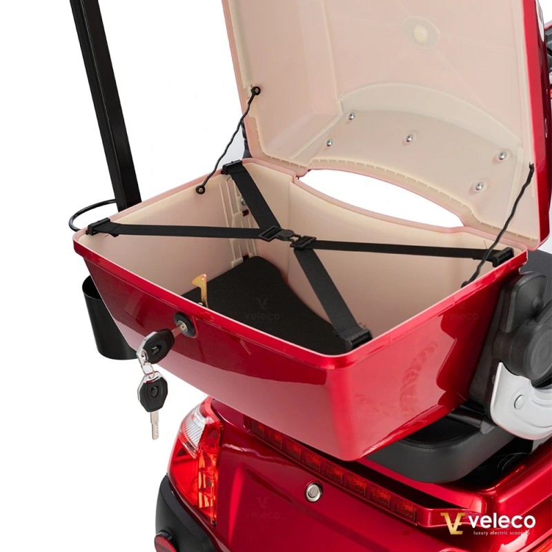 Veleco DRACO – 3-wheeled mobility scooter with extra equipment