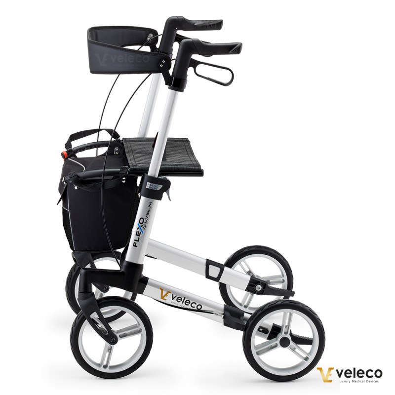 Veleco FLEXO Aluminium – foldable rollator at a great price