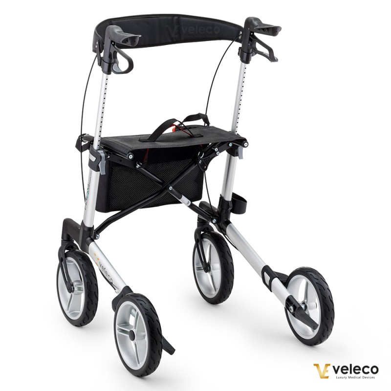Veleco FLEXO Aluminium – foldable rollator at a great price