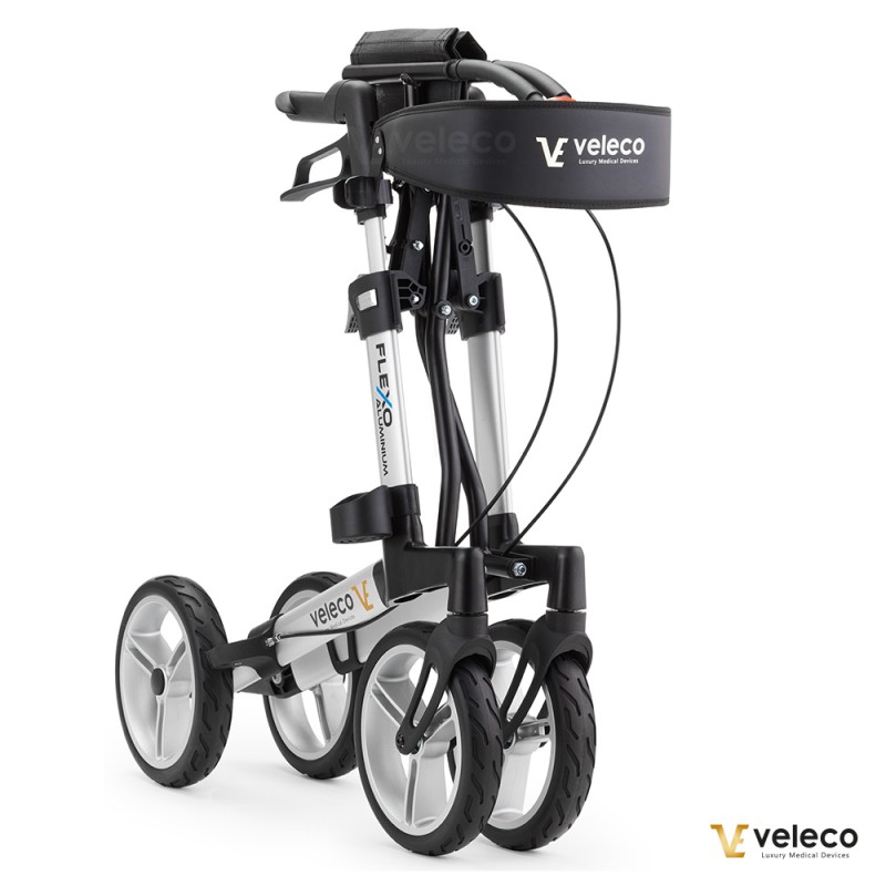 Veleco FLEXO Aluminium – foldable rollator at a great price