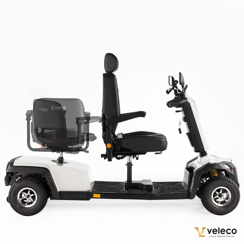 Veleco SHARPY comfortable mobility scooter with swivel captain seat
