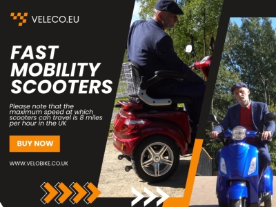 Fast mobility scooters – gaining independence and covering more ground