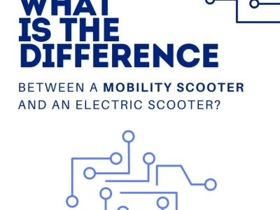 What is the difference between a mobility scooter and an electric scooter?