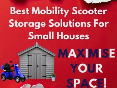 Best mobility scooter storage solutions for small houses – Maximise your space!