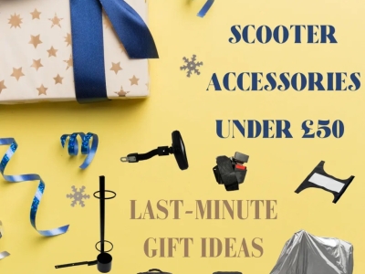 Mobility scooter accessories under £50 - last-minute gift ideas