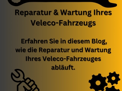 Reperatur und Wartung eines Veleco Fahrzeuges.