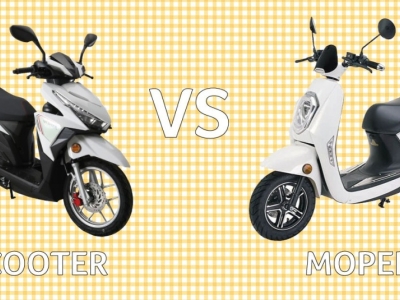 What's Moped vs Scooter difference?