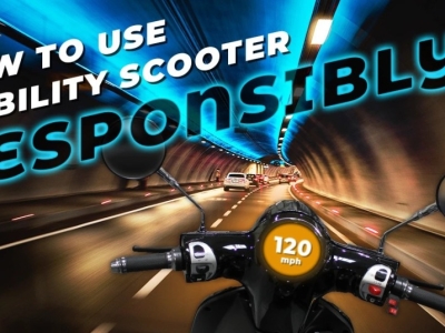 How to use a mobility scooter responsibly?